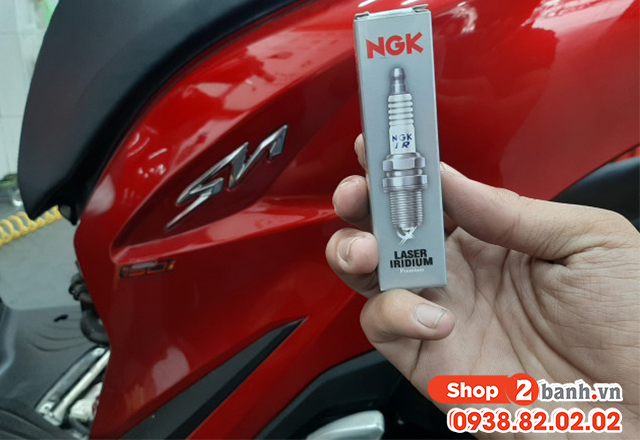 Thay bugi iridium cho xe sh việt nam giá bao nhiêu tiền - 1