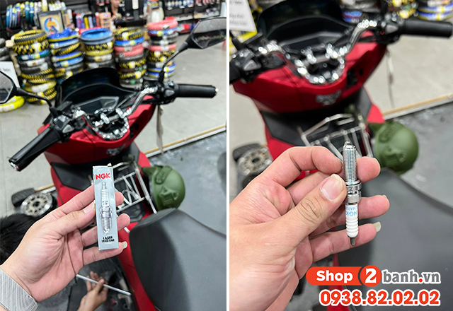 Thay bugi iridium cho xe pcx 125-150-160 giá bao nhiêu tiền  - 1