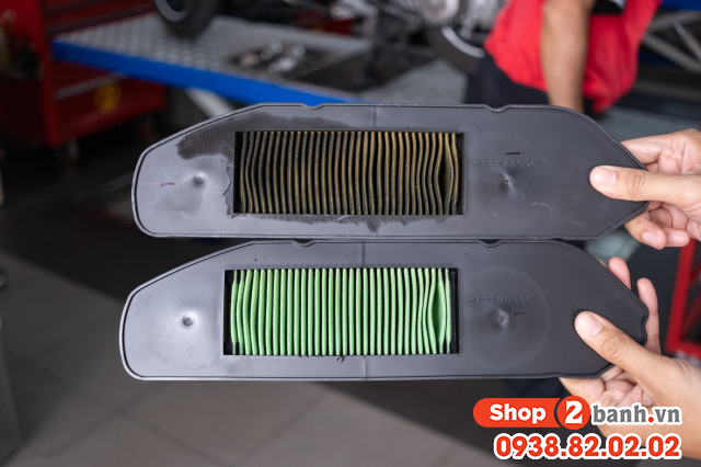 Xe yamaha freego s chạy qua vùng ngập nước có cần phải thay lọc gió - 3