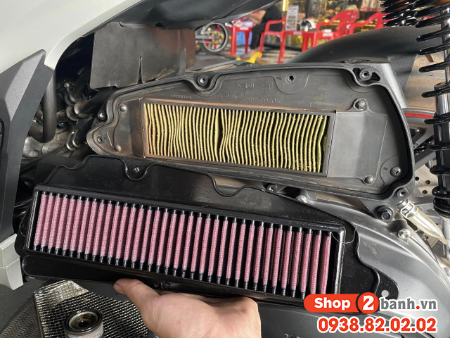Xe sh350i chạy qua vùng ngập nước có cần phải thay lọc gió - 2