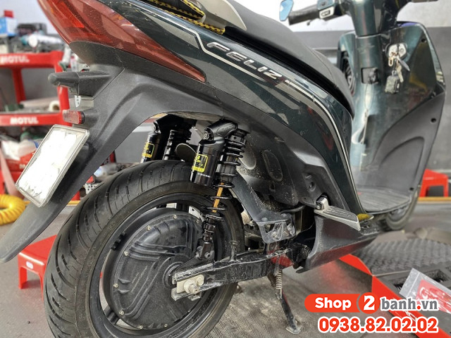 Phuộc rcb vd ty vàng cho honda ab 125150 chính hãng - 6