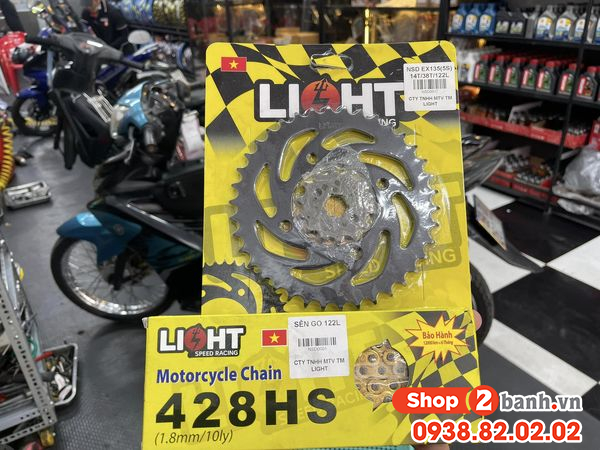 Nên chọn nhông sên dĩa xe exciter 135 thay loại nào tốt - 3