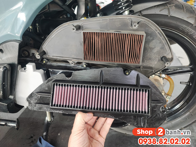 Top 2 lọc gió độ cho xe sh ý bán chạy shop2banh năm 2026 - 3