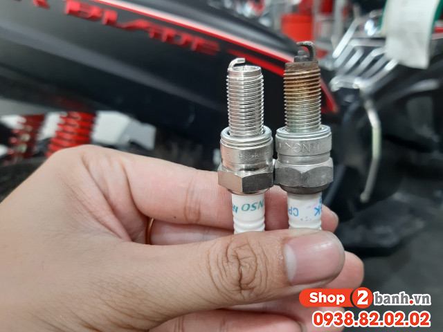 Bugi denso iu22 air blade pcx lead future wave sh mode vario - 4