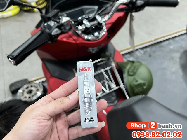 Bugi ngk laser iridium cho shvn 2020 sh350i vario 160 pcx 160 adv - 8
