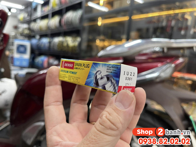 Bugi denso iu22 air blade pcx lead future wave sh mode vario - 10
