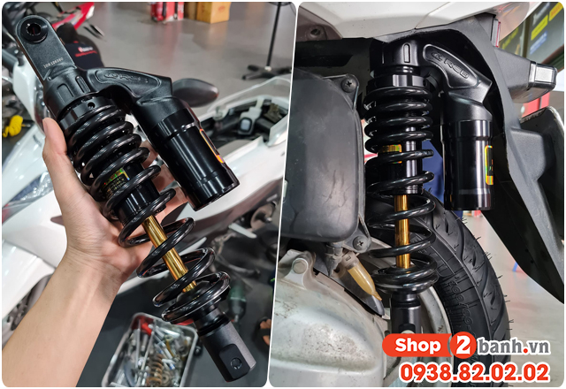 Thông số phuộc sau lead cao bao nhiêu thay loại nào tốt - 7