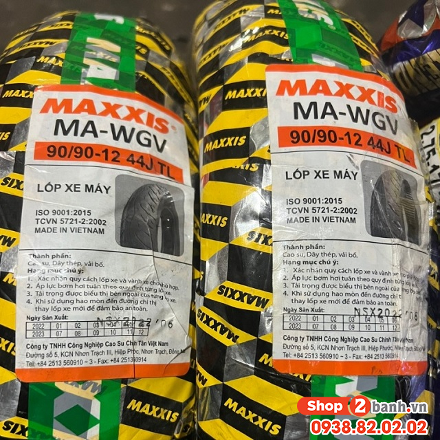 Vỏ maxxis 9090-12 gai ma-wgv - 1