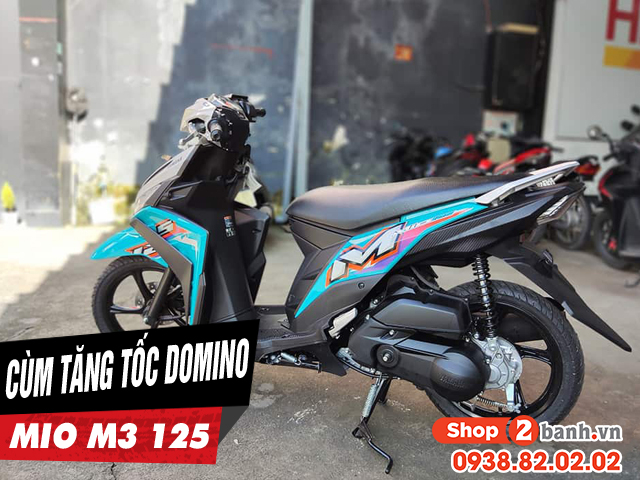Xe mio m3 125 thay cùm tăng tốc domino có phù hợp - 1