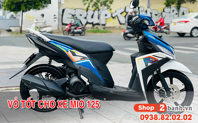 Chọn mua vỏ xe mio 125 nên thay vỏ loại nào tốt - 1