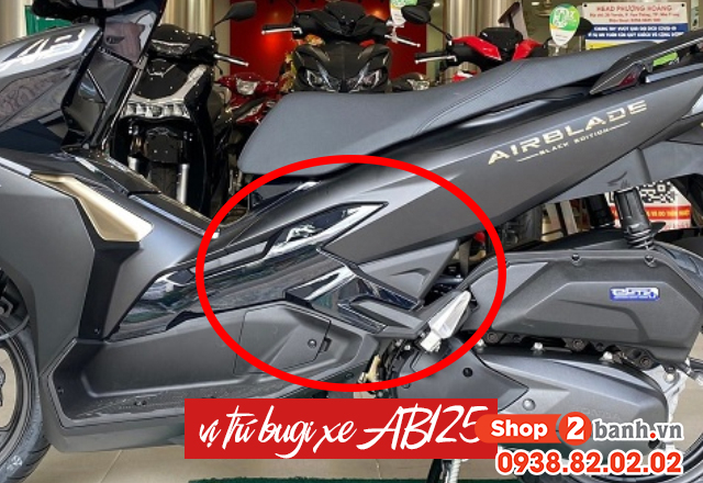 Bugi xe airblade 125 nằm ở đâu nên thay bugi ab 125 loại nào tốt - 2