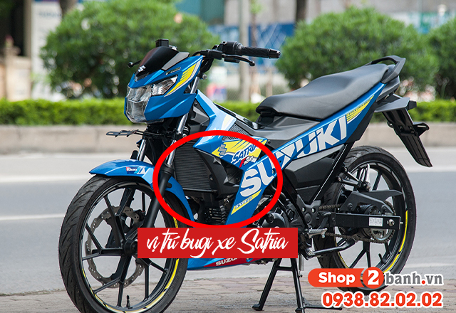 Bugi xe satria nằm ở đâu nên thay bugi suzuki satria f150 loại nào tốt - 2