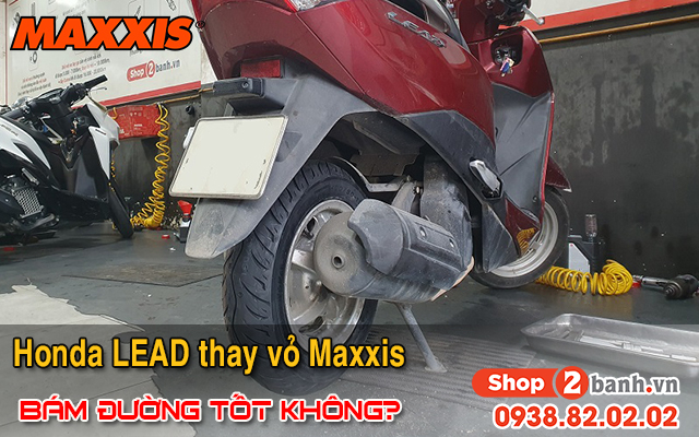 Vỏ maxxis ma-wgv cho xe ga lead có bám đường tốt không  - 1