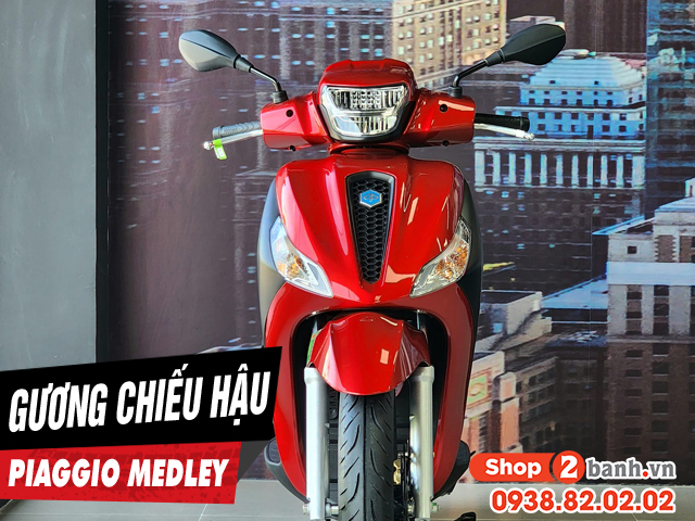 Top 6 gương chiếu hậu piaggio medley s đẹp bán chạy 2026 tại shop2banh - 1