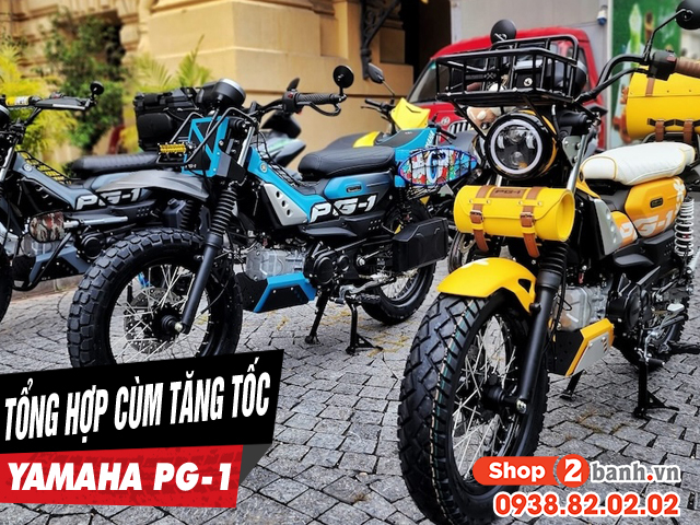 Tổng hợp cùm tăng tốc domino cho xe yamaha pg-1 mới hiện nay - 1