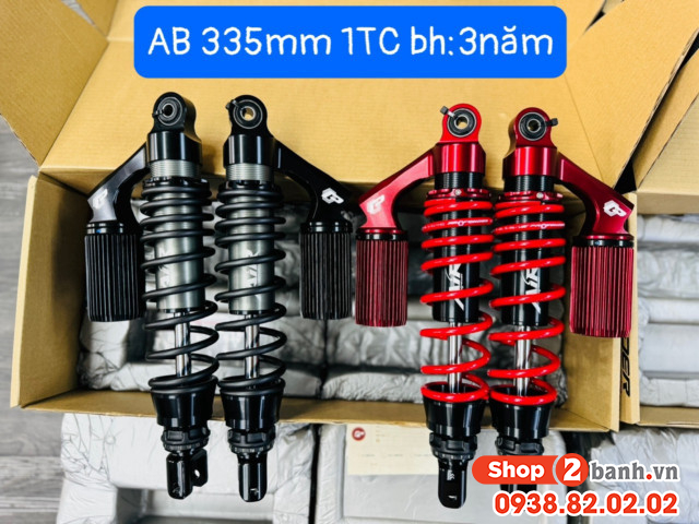 Phuộc profender air series cho ab 125 -160 4val cao 335mm - 1