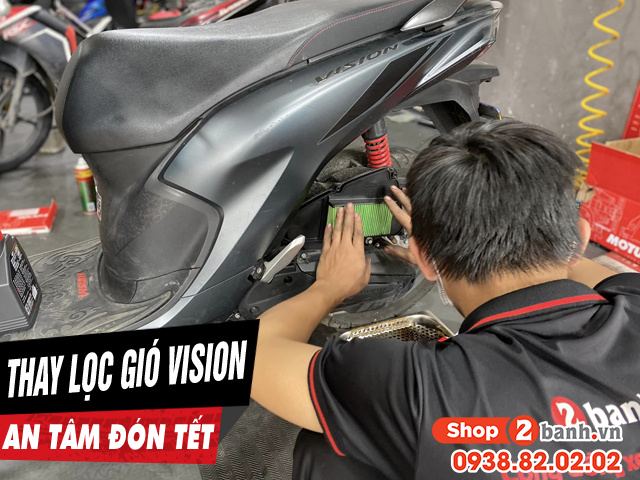 Dịp cuối năm nên thay lọc gió xe vision để hành trình tết suôn sẻ - 1