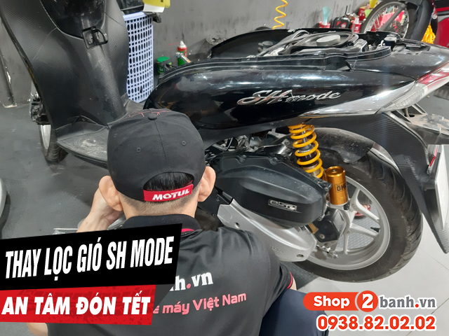 Dịp cuối năm nên thay lọc gió xe sh mode để hành trình tết suôn sẻ - 1