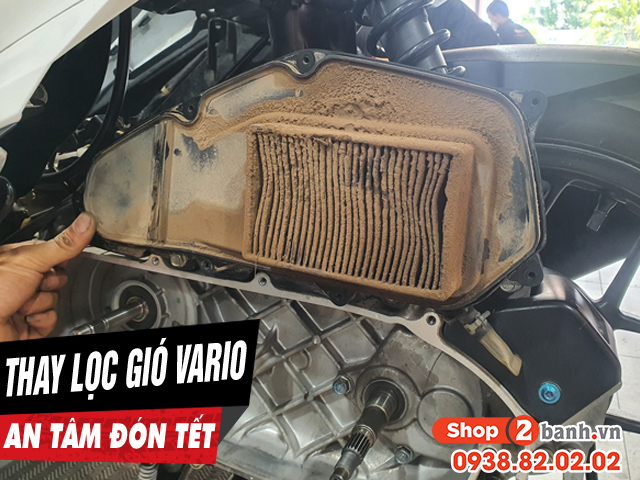 Dịp cuối năm nên thay lọc gió xe vario để hành trình tết suôn sẻ - 1