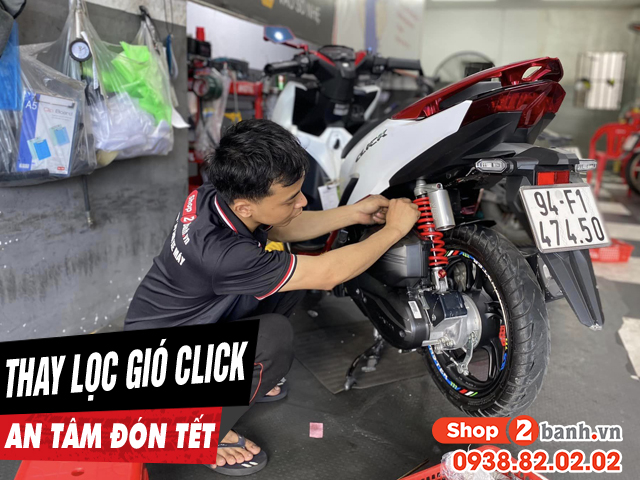 Dịp cuối năm nên thay lọc gió xe click thái để hành trình tết suôn sẻ - 1