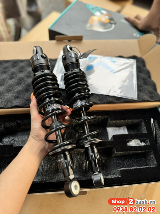 Phuộc nitron cho wave full black chính hãng việt nam - 1