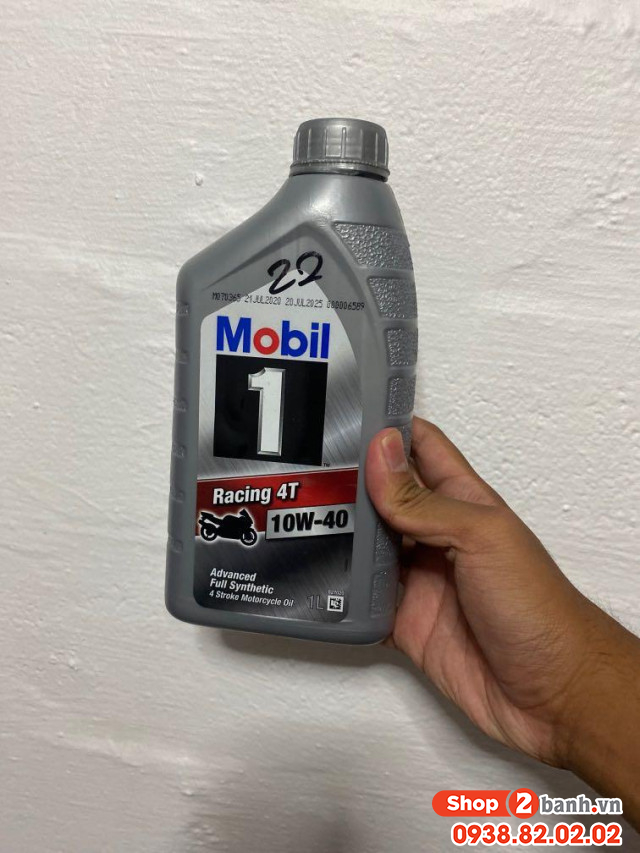 Nhớt mobil 1 racing 4t 10w40 1l - 2