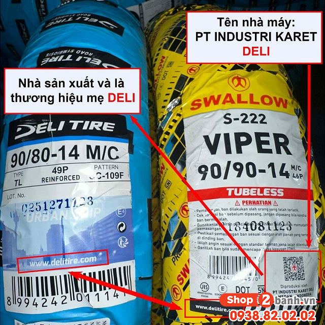 Lốp swallow của nước nào sản xuất vỏ xe swallow có tốt không - 2