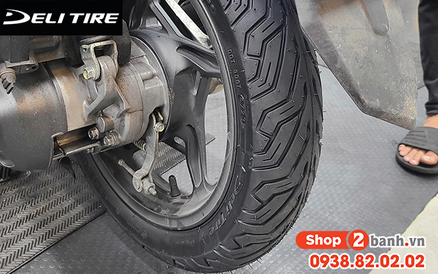 Vỏ deli urban grip cho xe airblade có bám đường tốt không  - 3