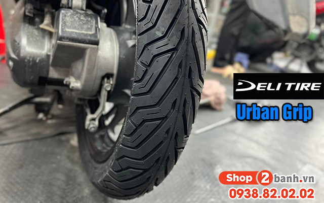 Xe nvx thay vỏ deli urban grip bám đường có tốt không  - 3
