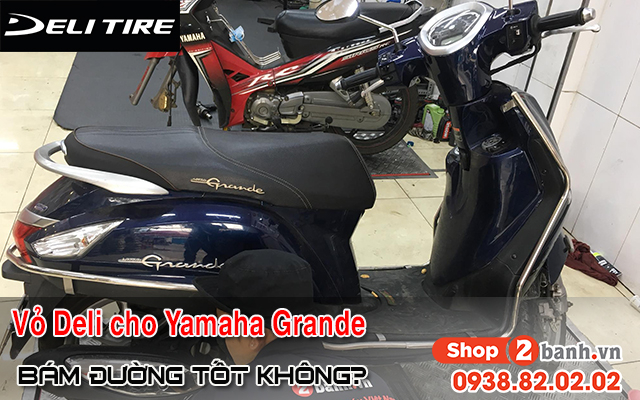 Vỏ deli cho yamaha grande bám đường tốt không giá bao nhiêu - 1