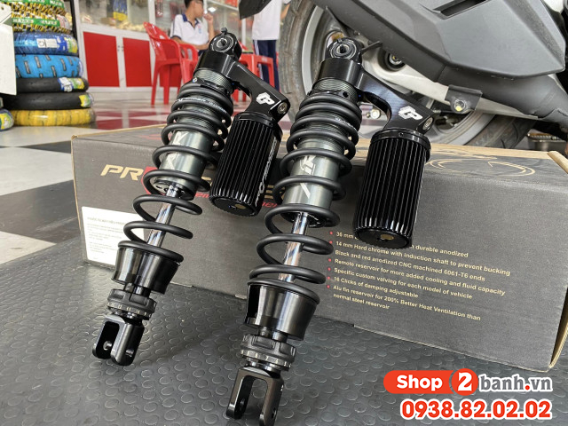 Phuộc profender air series cho ab 125 -160 4val cao 335mm - 4