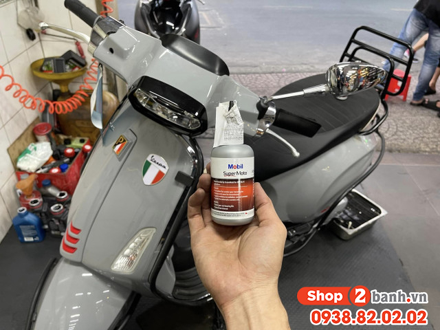 Nhớt lap nhớt hộp số xe ga mobil super moto 80w90 120ml - 4