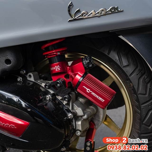 Phuộc profender x series trước sau cho vespa - 7