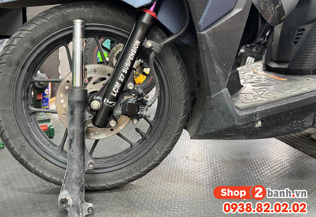 Xe sh350i bị lạng tay lái khi gặp đường xấu nguyên nhân và cách khắc phục - 5