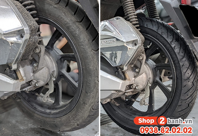 Lốp xe pcx có vết nứt phải làm sao cách xử lý như thế nào - 3