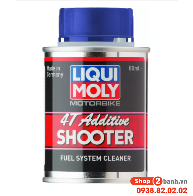 Dung dịch vệ sinh buồng đốt liqui moly 4t additive shooter carbon cleaner - 1