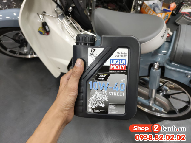 Nhớt liqui moly motorbike street 4t 10w40 1l - 3
