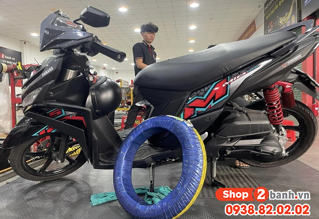 Lốp xe mio m3 có vết nứt phải làm sao cách xử lý như thế nào - 2