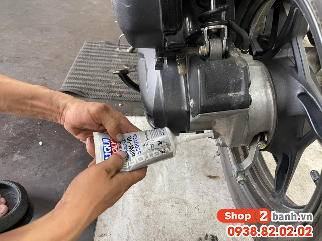 Thay nhớt láp hộp số xe gear 125 bao nhiêu ml là đúng chuẩn - 4