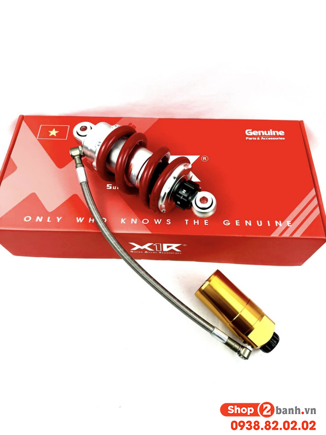 Phuộc x1r bình dầu cho exciter 135 chính hãng - 2