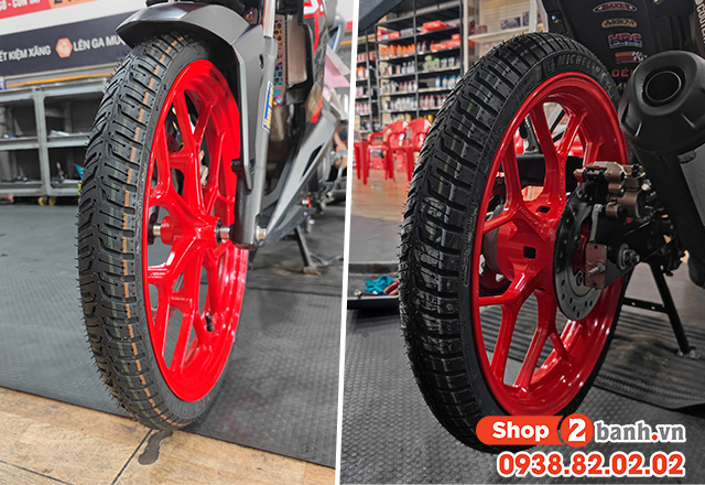 Lốp xe sonic 150 có vết nứt phải làm sao thay lốp mới bao nhiêu tiền - 3