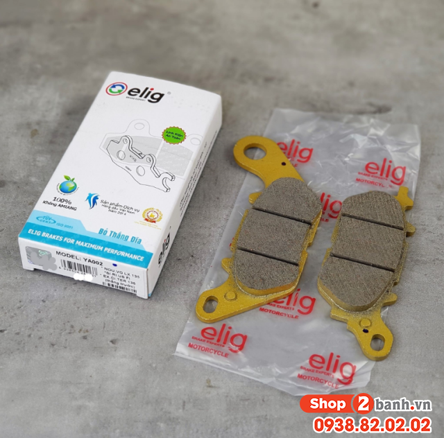 Bố đĩa trước elig 1pis cho exciter 4 số sirius đời cũ nouvo - 1