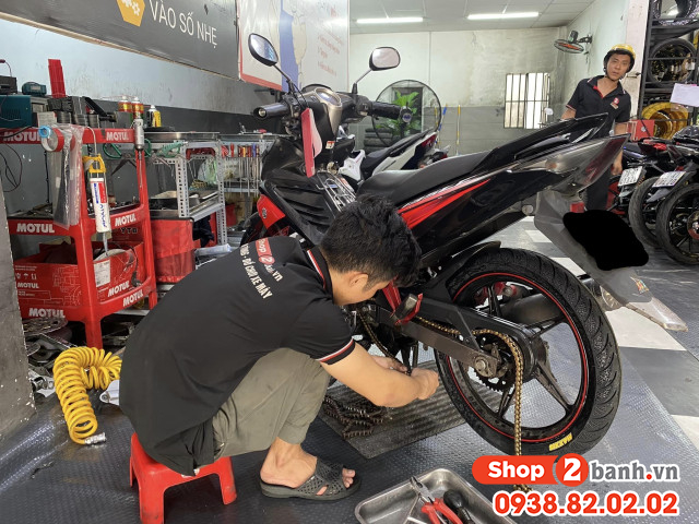 Exciter nhỏ là xe gì ex nhỏ đi nhông sên dĩa size bao nhiêu - 3