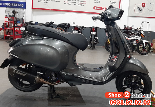 Lốp xe vespa sprint có vết nứt phải làm sao thay lốp mới bao nhiêu tiền - 3