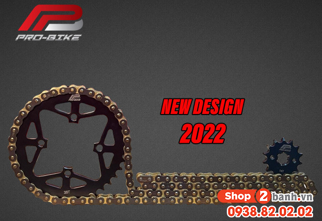 Exciter 135 thay nhông sên dĩa probike có tốt không giá bao nhiêu - 2