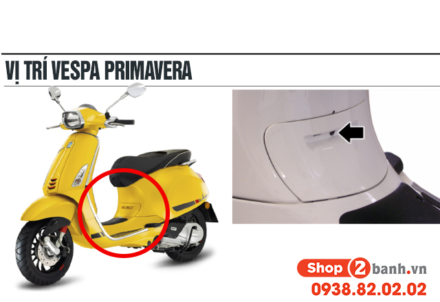 Bugi xe vespa primavera nằm ở đâu nên thay bugi primavera loại nào đúng chuẩn - 2