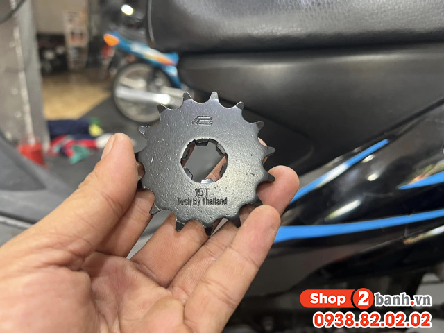 Bộ nhông sên dĩa pro-bike cho sirius 15t - 35t -  sên 428  - 2