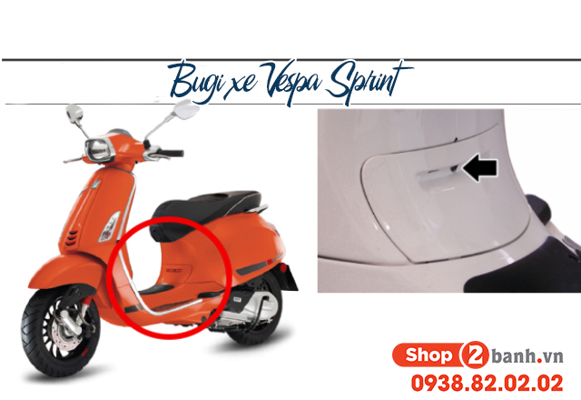 Bugi xe vespa sprint nằm ở đâu nên thay bugi sprint loại nào đúng chuẩn - 2