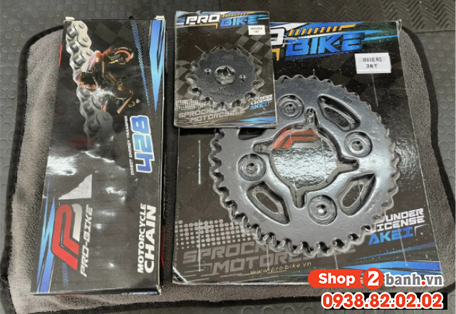 Wave rsx thay nhông sên dĩa probike chạy có bền tốt không - 3