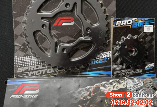 Jupiter fi thay nhông sên dĩa probike chạy có bền tốt không - 3